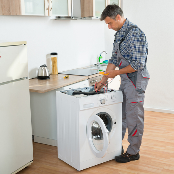 can you walk me through the steps of troubleshooting my washer issue in Parkers Lake